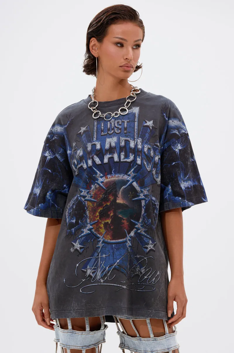 INSANE OVERSIZED TEE sold by AKIRA