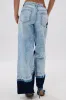 CROSSED OUT WIDE LEG DENIM sold by AKIRA