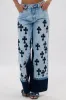 CROSSED OUT WIDE LEG DENIM sold by AKIRA