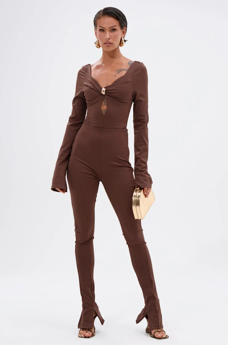 LUX LIFE SEAMLESS LEGGING IN BROWN sold by AKIRA