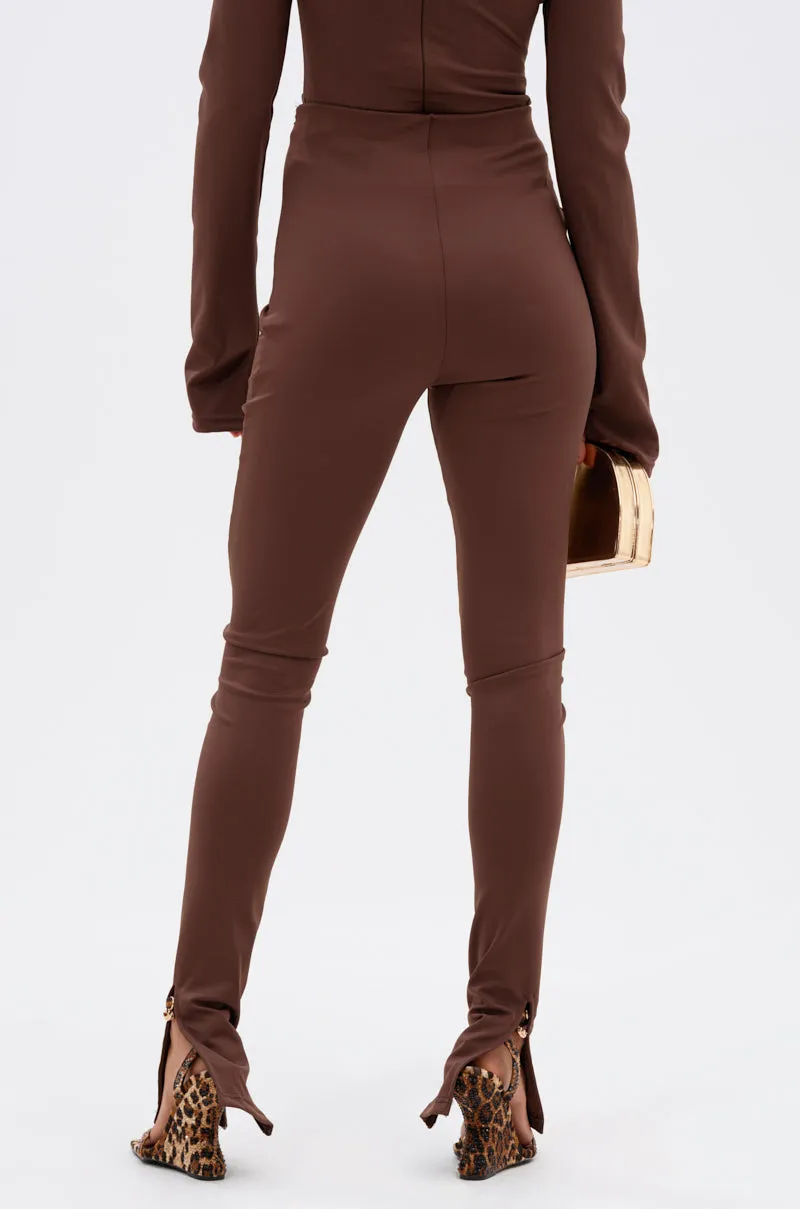 LUX LIFE SEAMLESS LEGGING IN BROWN sold by AKIRA product image thumbnail 4