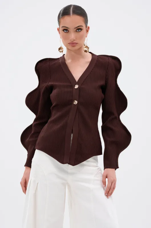 DON'T ASK CARDIGAN sold by AKIRA