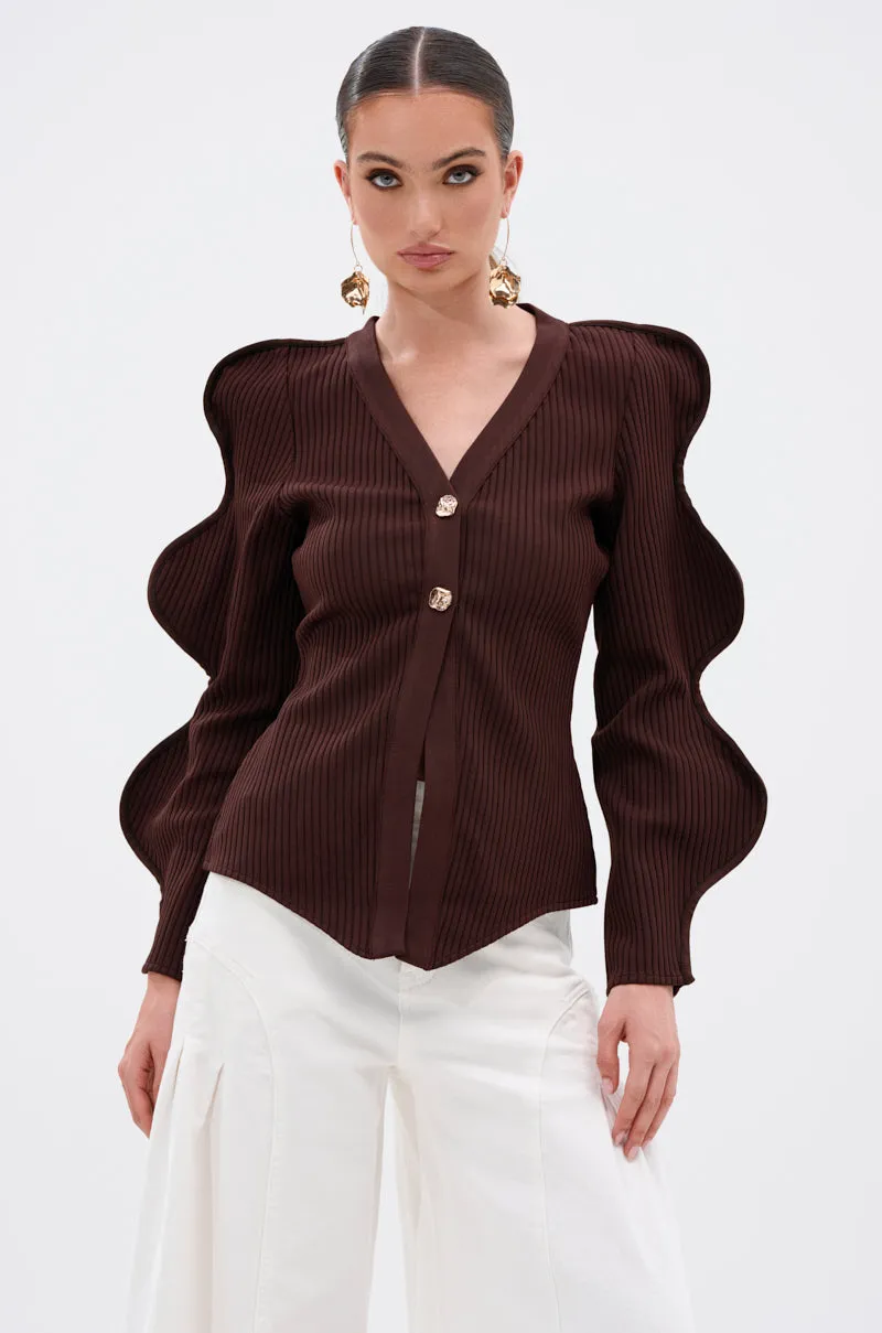 DON'T ASK CARDIGAN sold by AKIRA