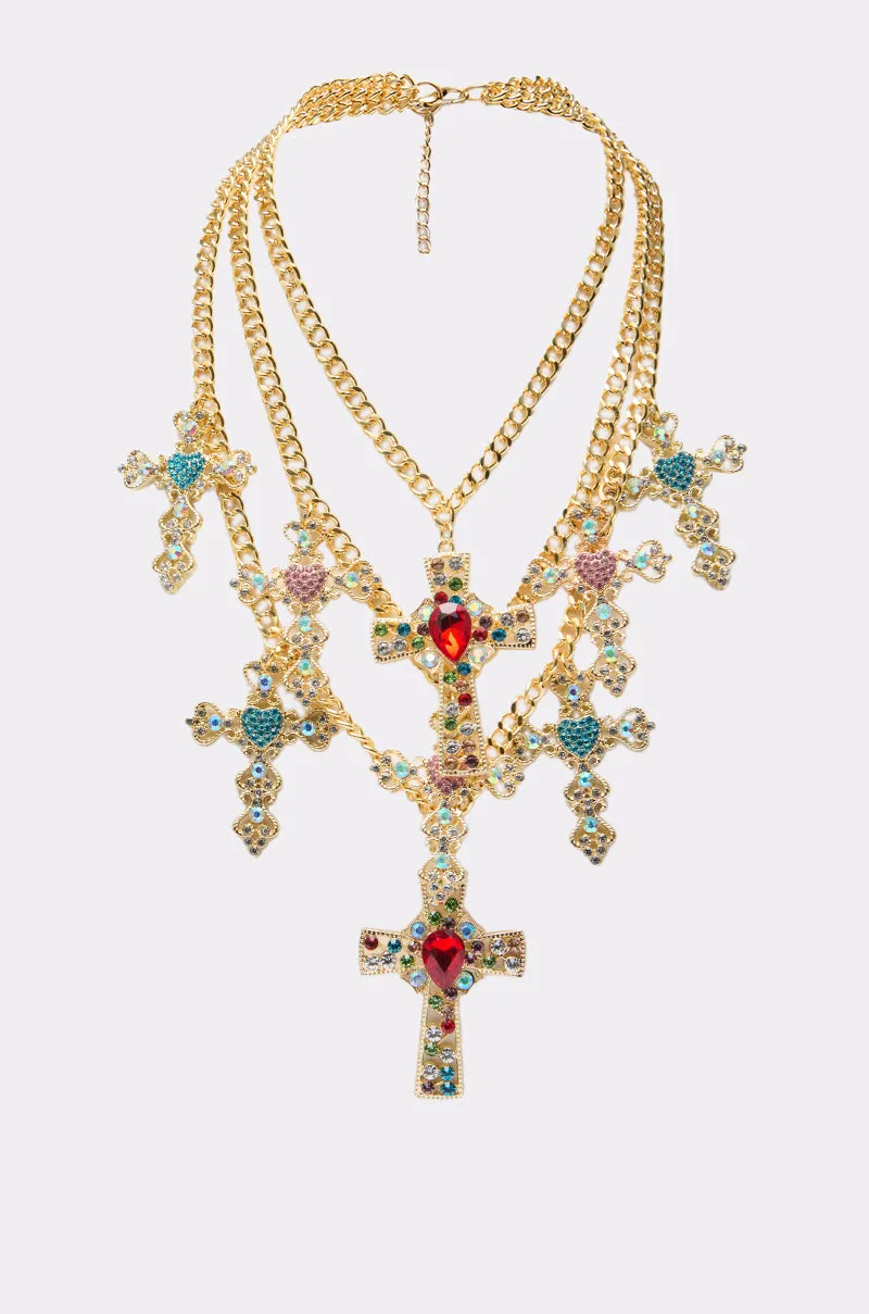 IN MY FEELINGS NECKLACE sold by AKIRA product image thumbnail 2