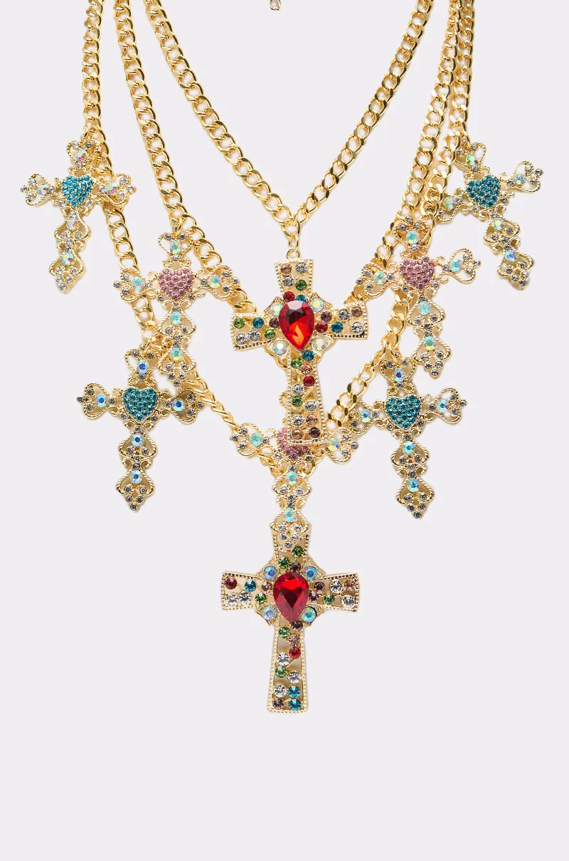 IN MY FEELINGS NECKLACE sold by AKIRA product image thumbnail 3