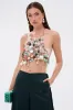 SHAKE IT QUEEN BEADED BRALETTE sold by AKIRA
