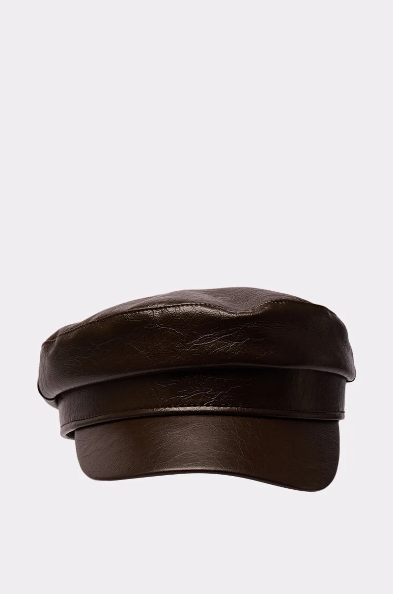 LIKE BUTTER PU BRIM HAT sold by AKIRA product image thumbnail 3