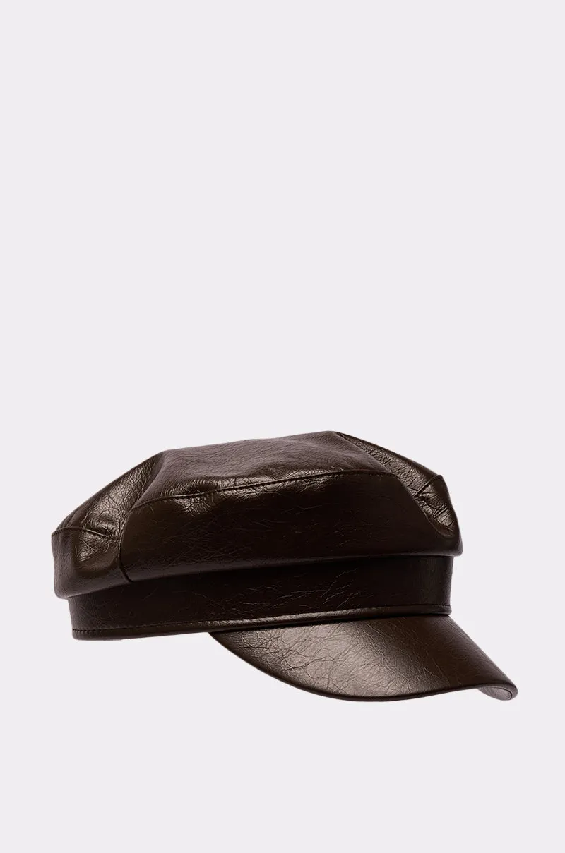 LIKE BUTTER PU BRIM HAT sold by AKIRA product image thumbnail 4