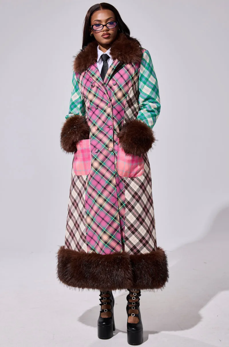 SWEET THING PATCHWORK TRENCH sold by AKIRA product image thumbnail 5