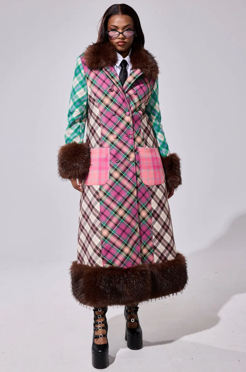 SWEET THING PATCHWORK TRENCH sold by AKIRA product image thumbnail 4