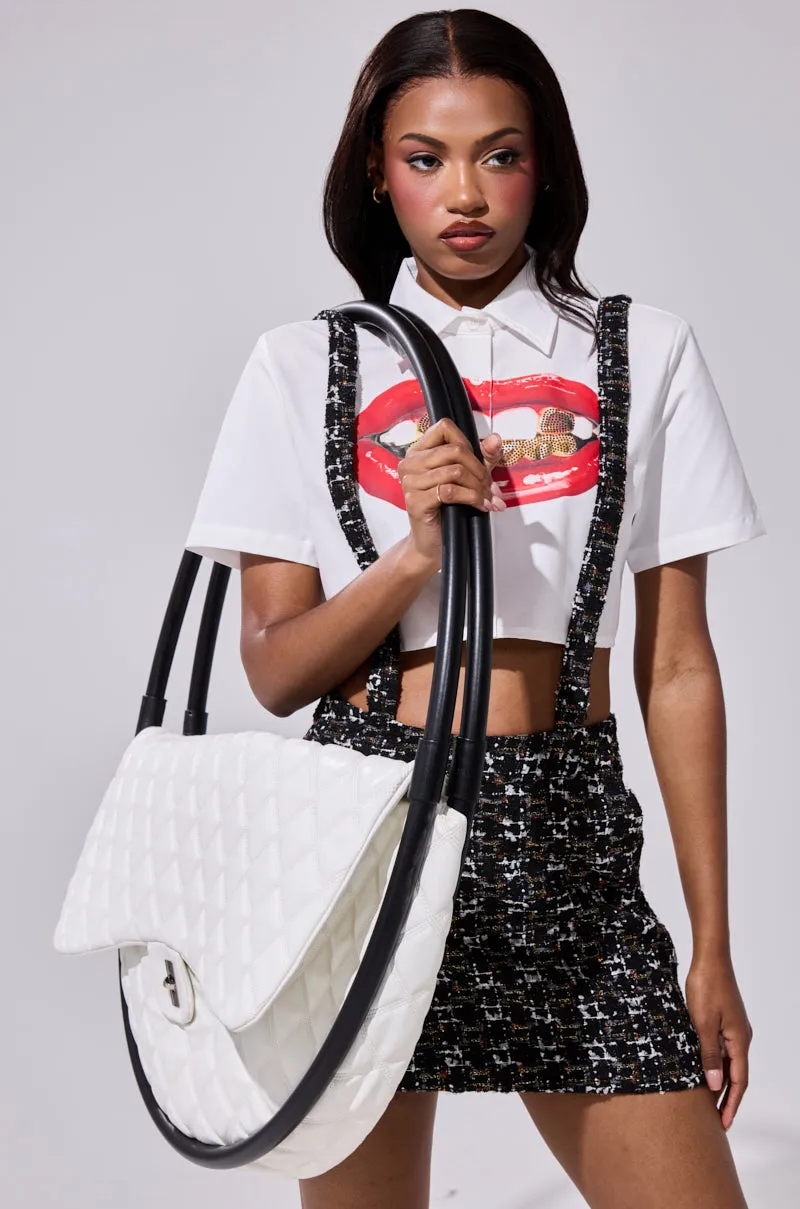 IYKYK OVERSIZED PURSE sold by AKIRA product image thumbnail 5