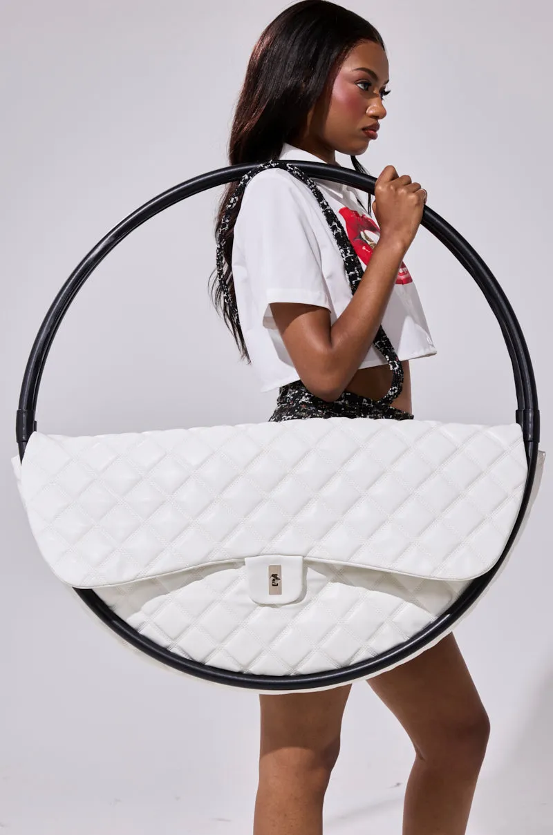 IYKYK OVERSIZED PURSE sold by AKIRA product image thumbnail 4
