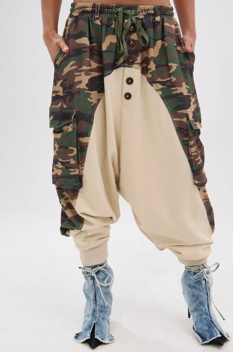 DOWN FOR IT CAMO JOGGER sold by AKIRA product image thumbnail 3