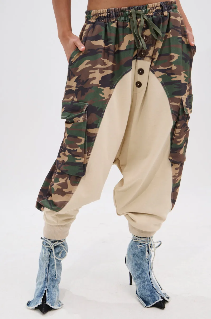DOWN FOR IT CAMO JOGGER sold by AKIRA product image thumbnail 2