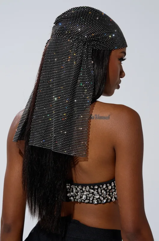 ELEGANCE IS EARNED HEADPIECE sold by AKIRA