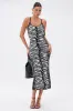WILD SIDE PRINTED MIDI DRESS sold by AKIRA