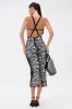WILD SIDE PRINTED MIDI DRESS sold by AKIRA