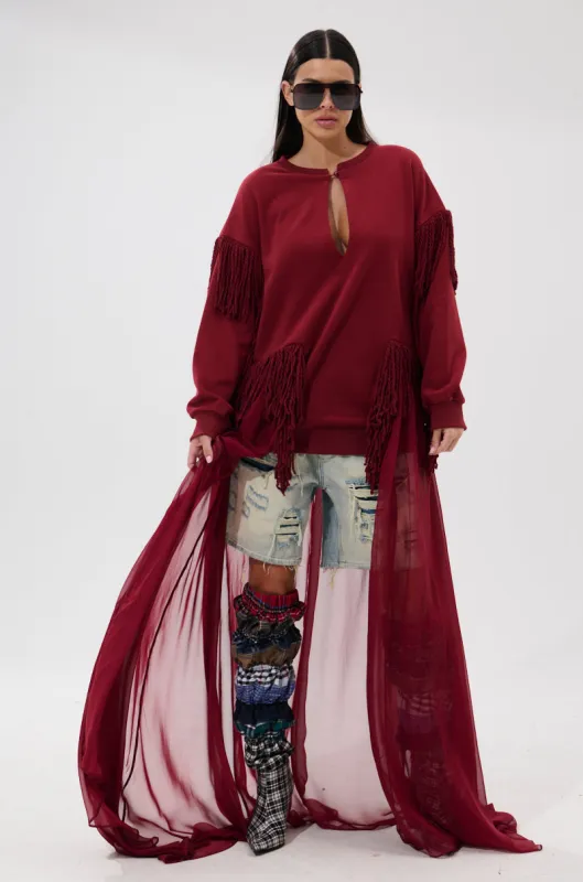 GUESS WHO UNIQUE SWEATSHIRT sold by AKIRA