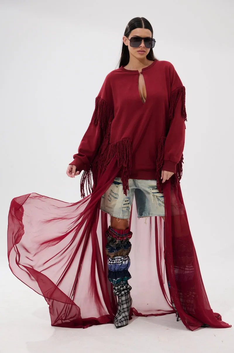 GUESS WHO UNIQUE SWEATSHIRT sold by AKIRA product image thumbnail 2