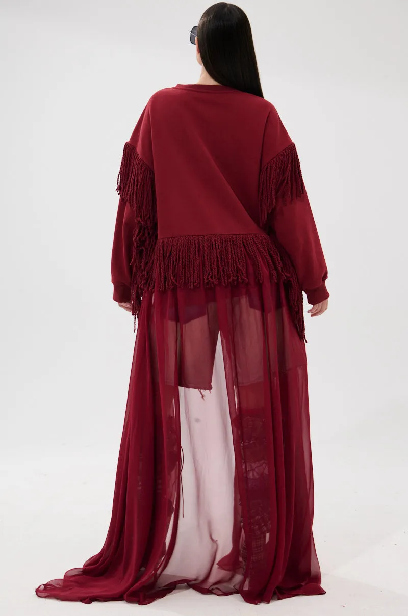 GUESS WHO UNIQUE SWEATSHIRT sold by AKIRA product image thumbnail 5