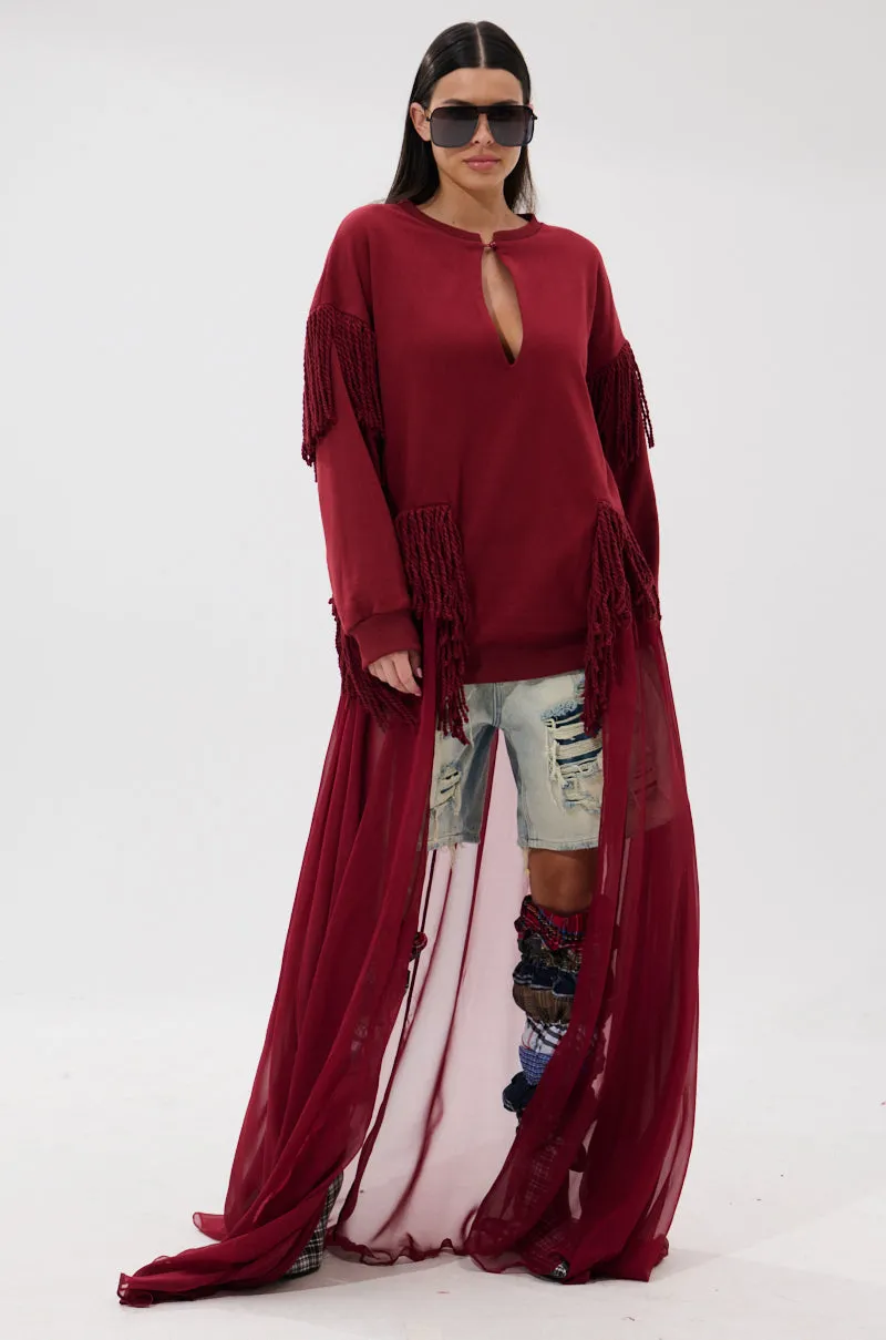 GUESS WHO UNIQUE SWEATSHIRT sold by AKIRA product image thumbnail 3