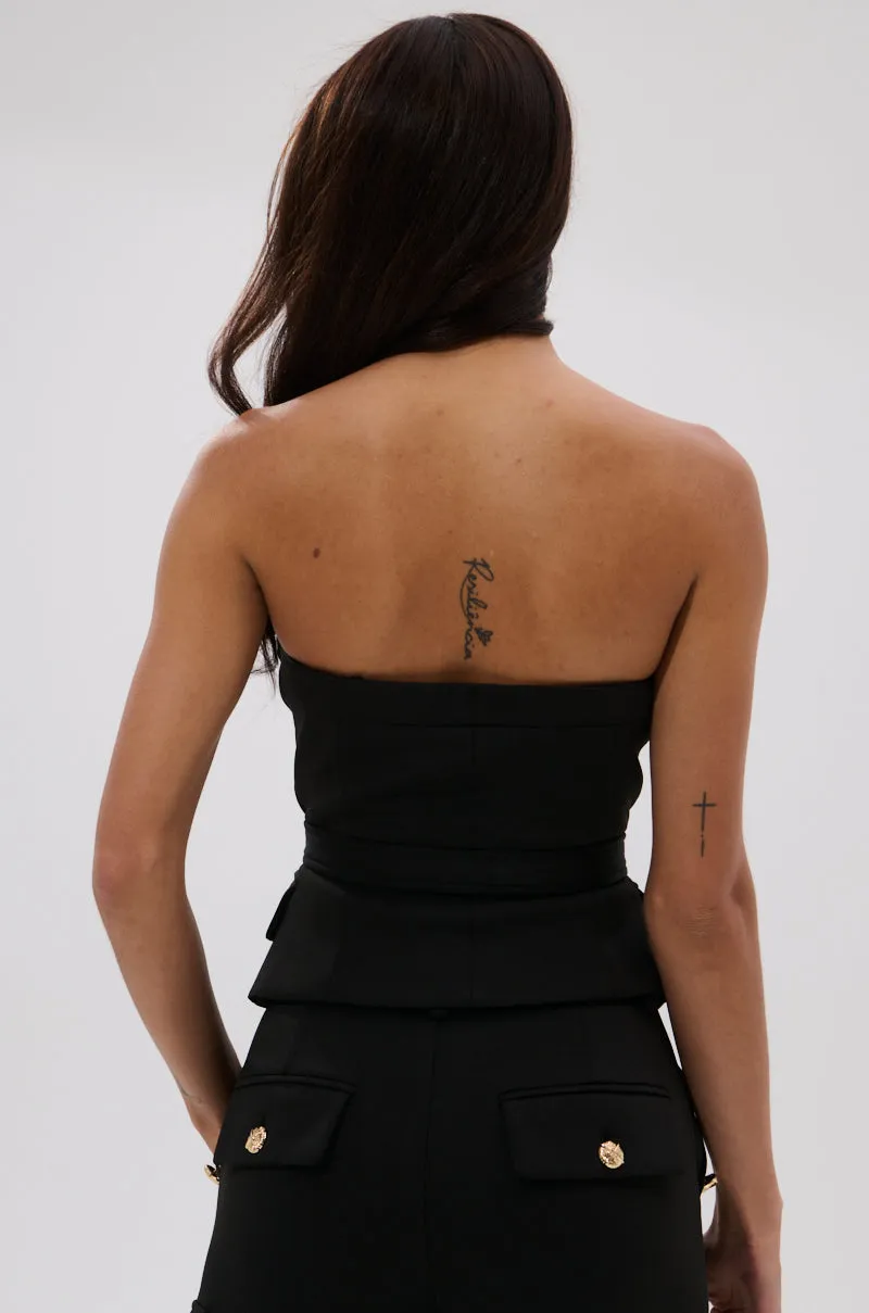 GOTTA LET IT GO BUCKLE CORSET sold by AKIRA product image thumbnail 4