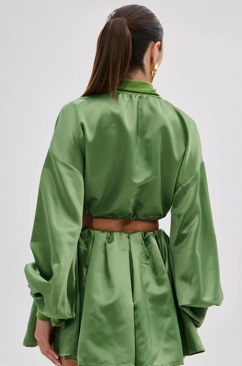 POP IT OFF TURTLENECK BLOUSE sold by AKIRA product image thumbnail 5