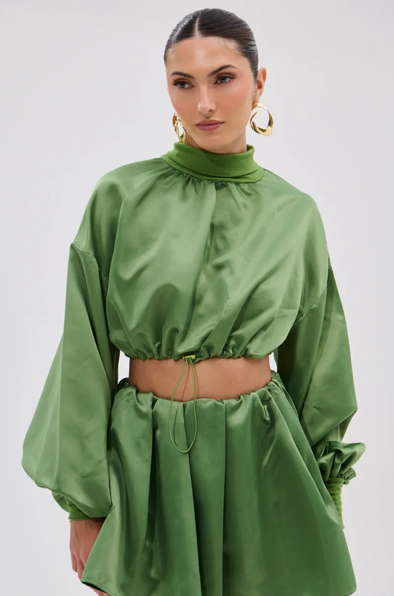 POP IT OFF TURTLENECK BLOUSE sold by AKIRA product image thumbnail 3