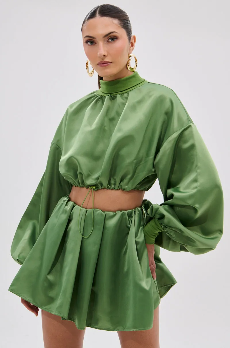 POP IT OFF TURTLENECK BLOUSE sold by AKIRA product image thumbnail 2