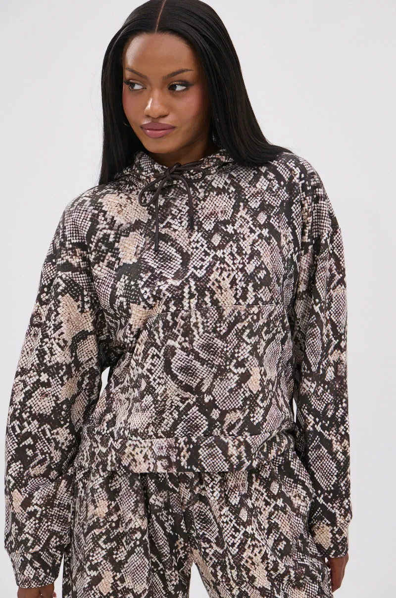 PYTHON HOODED SWEATSHIRT sold by AKIRA product image thumbnail 5