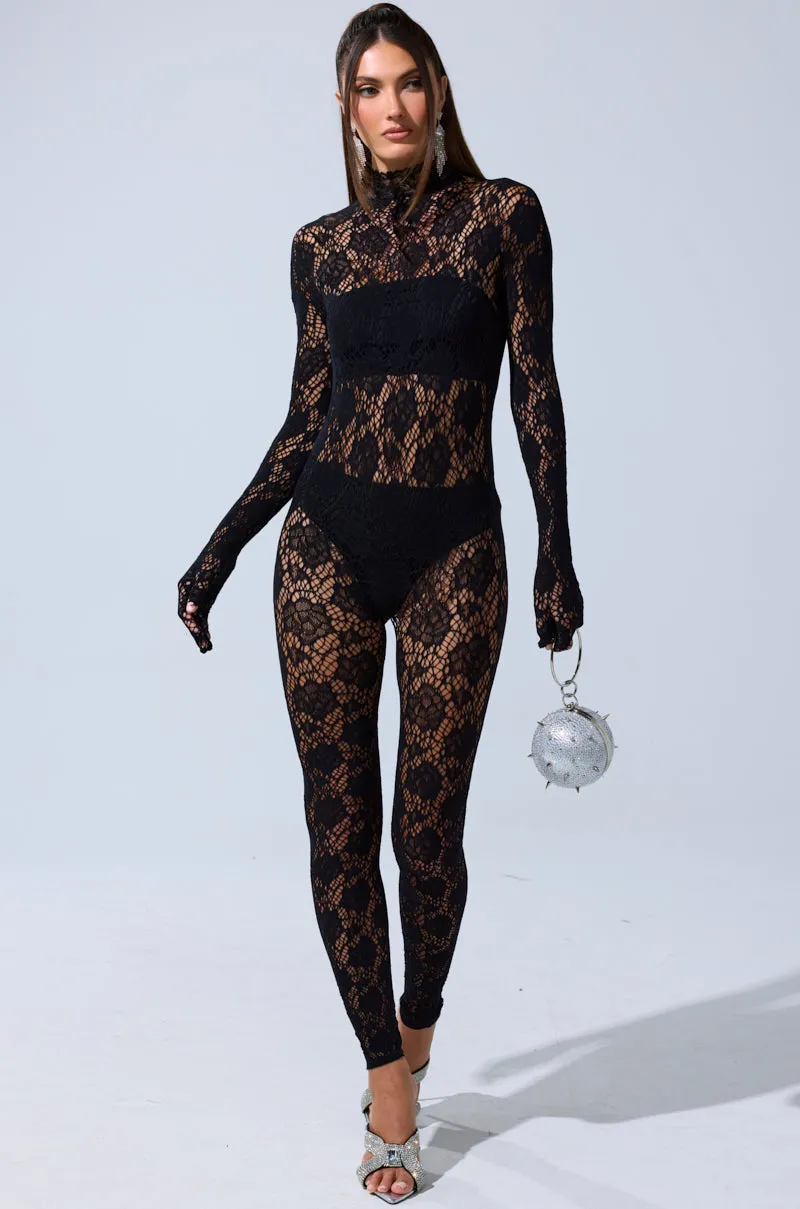 FEELIN SPICY STRETCH BODYSTOCKING sold by AKIRA product image thumbnail 2