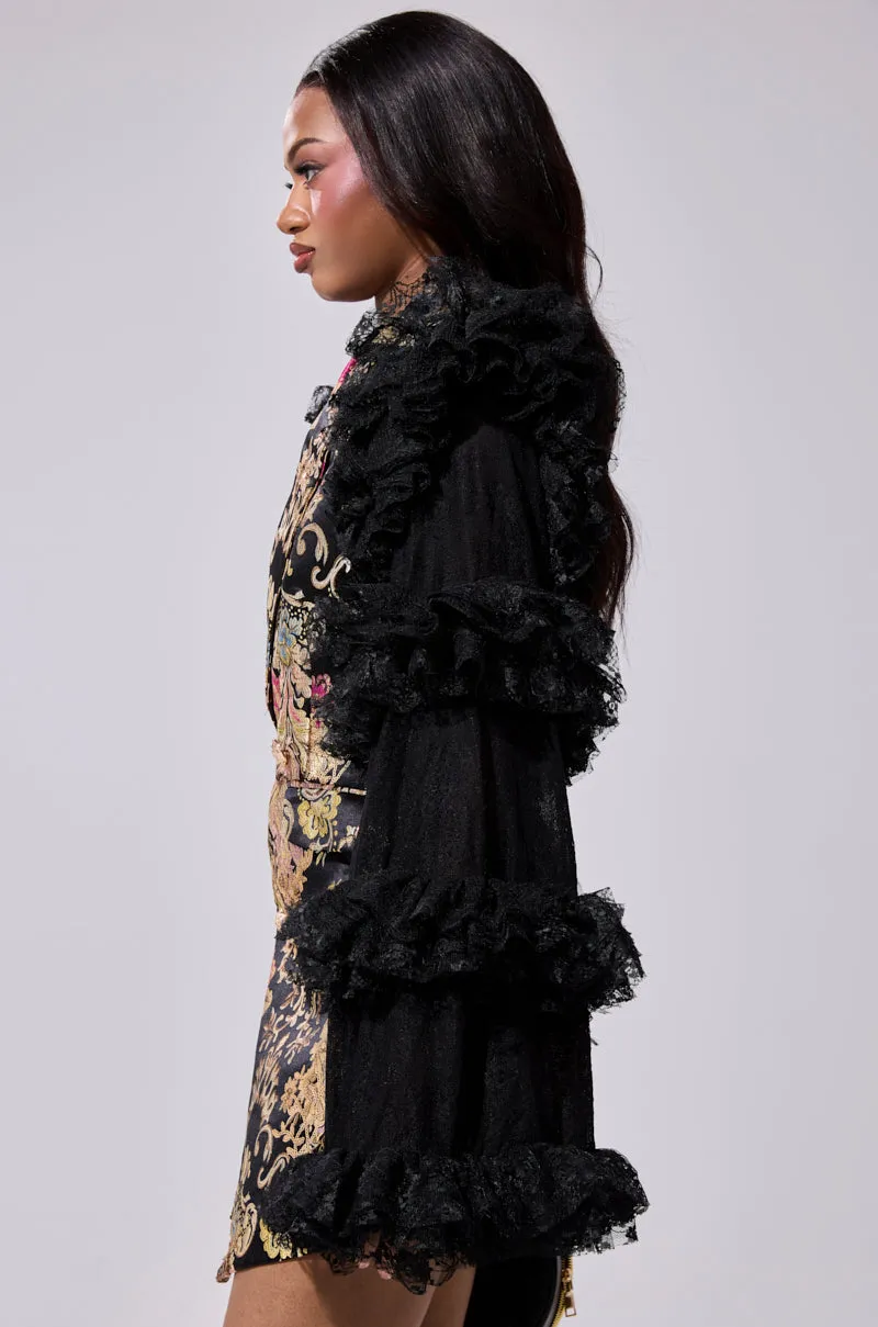 LORY PRINTED BLAZER DRESS sold by AKIRA product image thumbnail 5