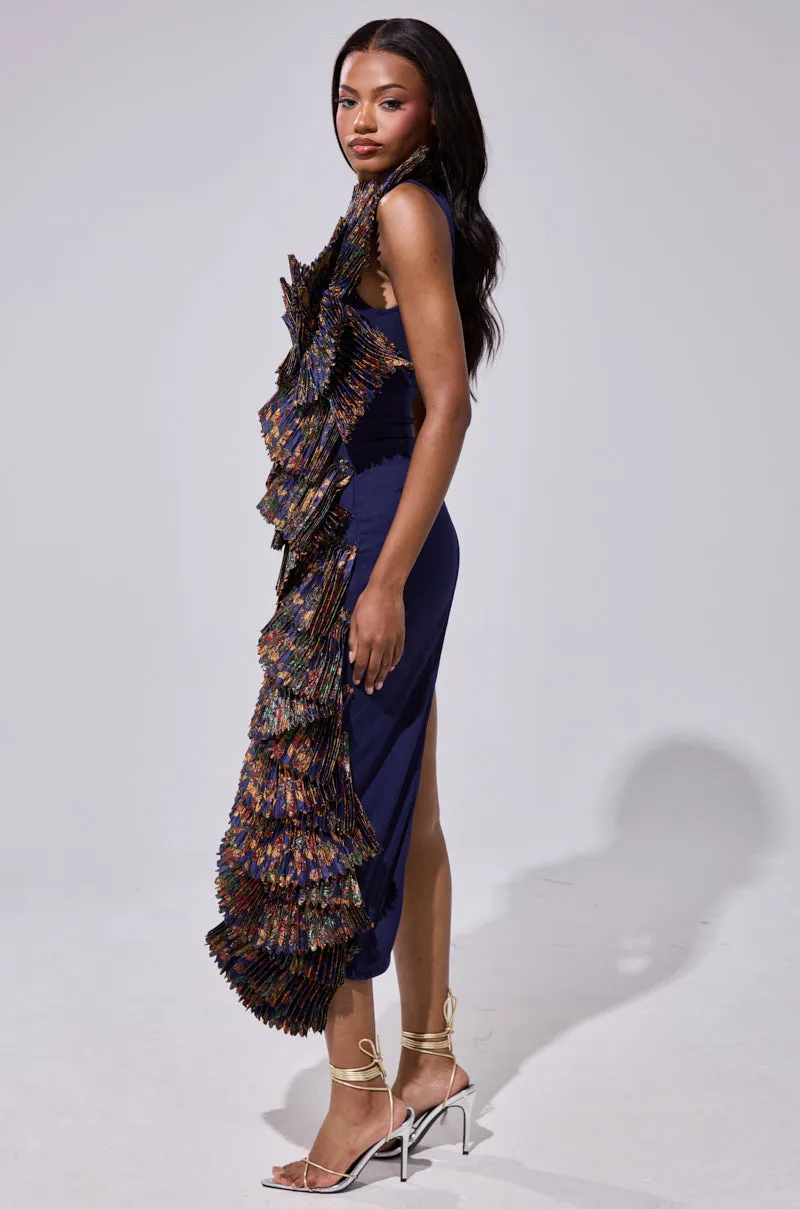 LUST FOR LIFE ASYMMETRICAL BROCADE TOP sold by AKIRA product image thumbnail 5