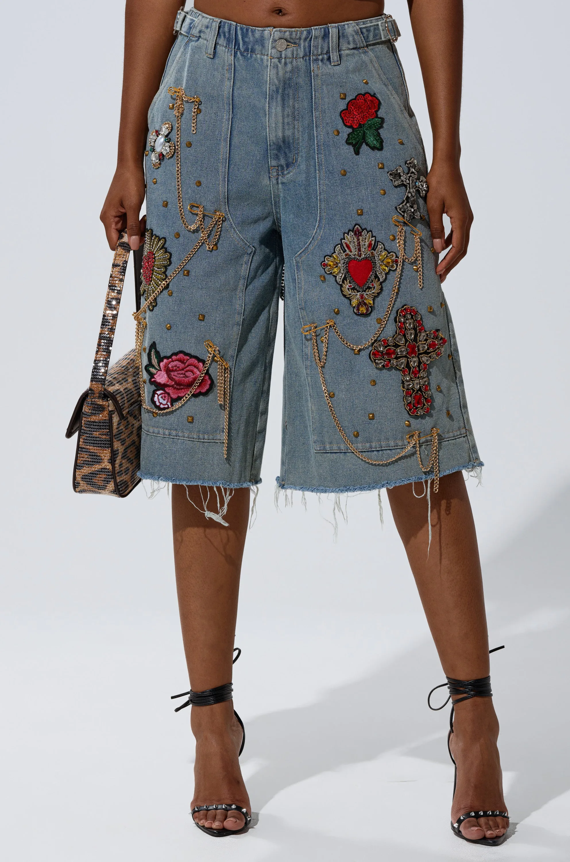 COOL GIRL LIKE ME BERMUDA SHORT sold by AKIRA product image thumbnail 2