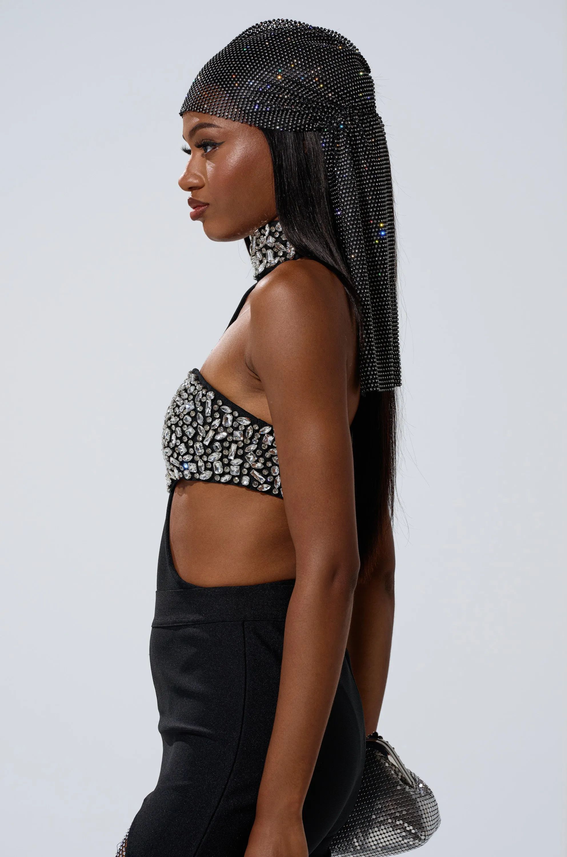 THE BEST HAS YET TO COME RHINESTONE BODYSUIT sold by AKIRA product image thumbnail 3