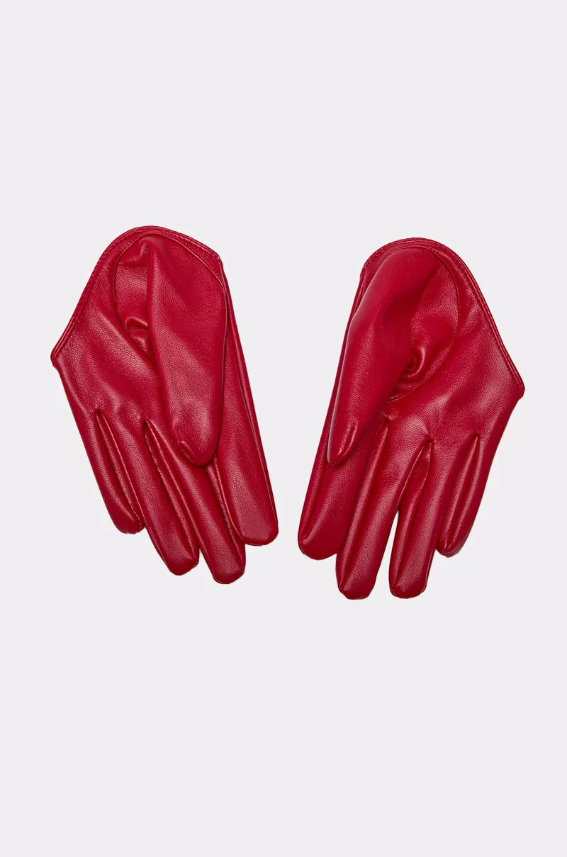 RED ROOM PU GLOVES sold by AKIRA product image thumbnail 2