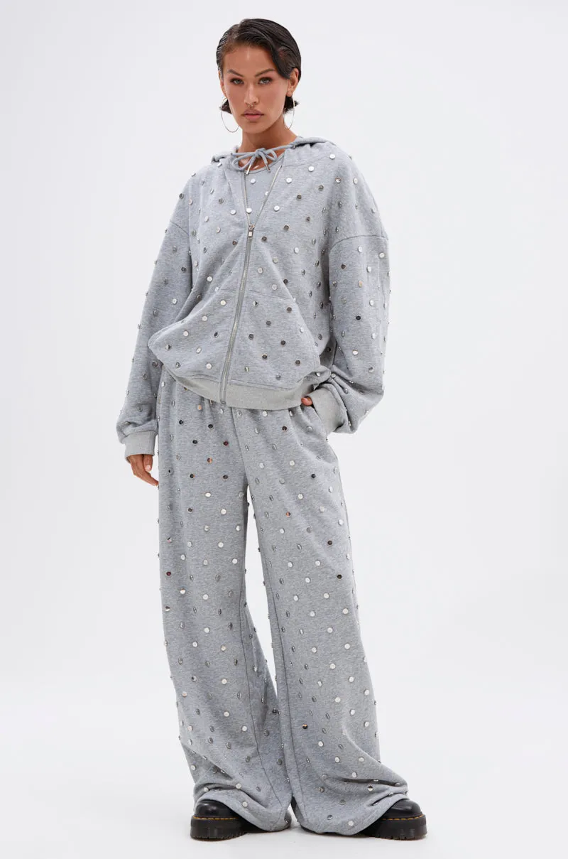 POPPING OFF WIDE LEG JOGGER sold by AKIRA