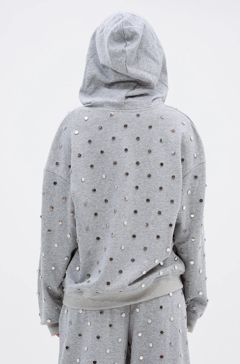 POPPING OFF ZIP UP SWEATSHIRT sold by AKIRA product image thumbnail 5