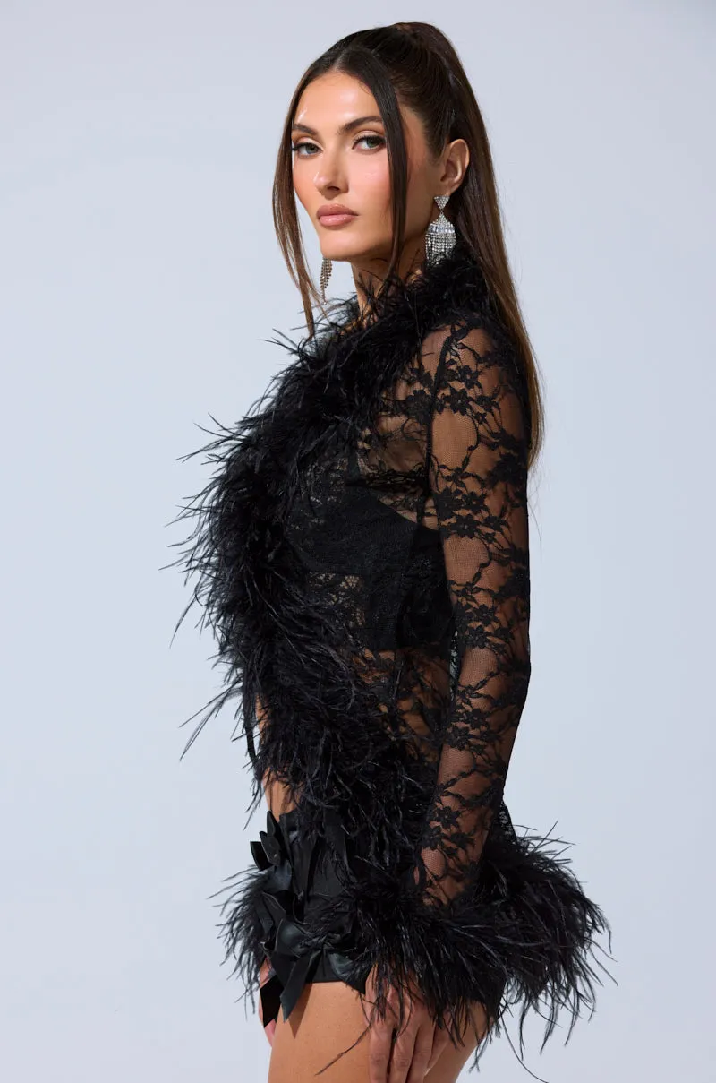 SEXY LACE BLOUSE sold by AKIRA product image thumbnail 5