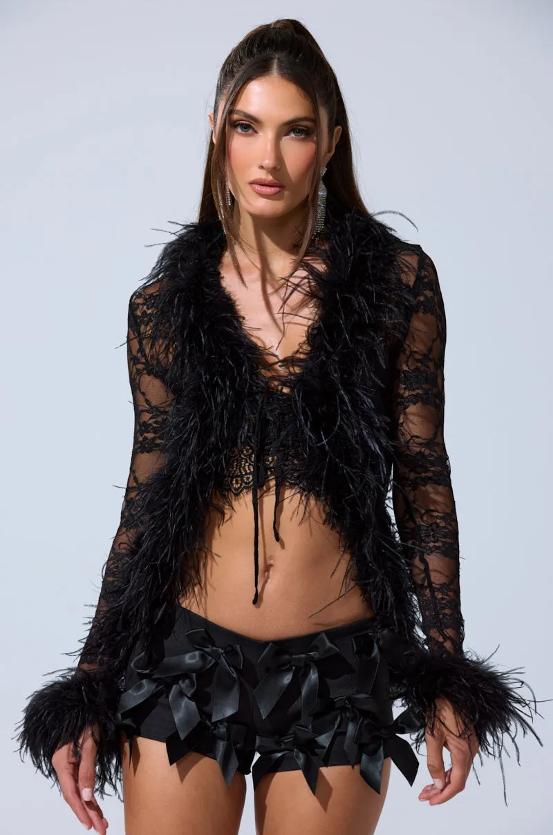 SEXY LACE BLOUSE sold by AKIRA product image thumbnail 3