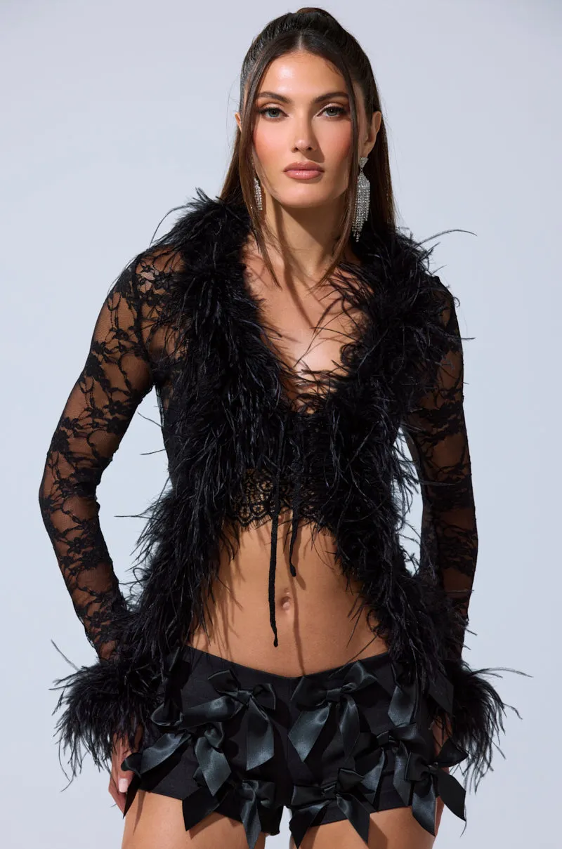 SEXY LACE BLOUSE sold by AKIRA product image thumbnail 4