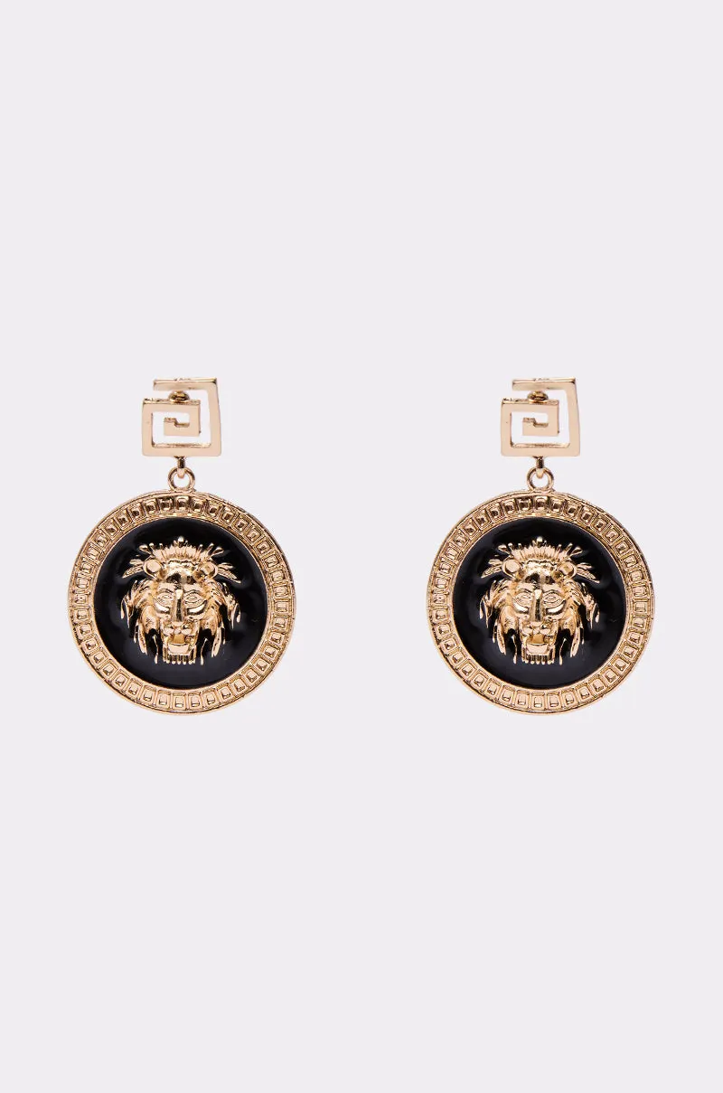 LION'S SHARE EARRING sold by AKIRA product image thumbnail 3