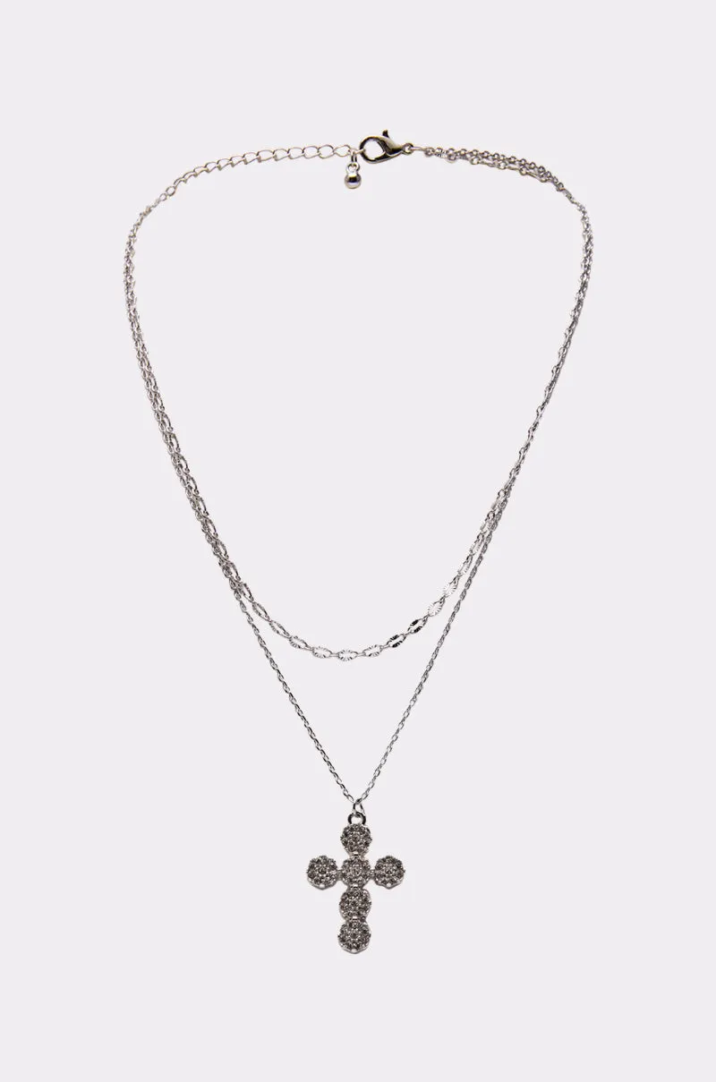 CROSS NECKLACE sold by AKIRA product image thumbnail 2