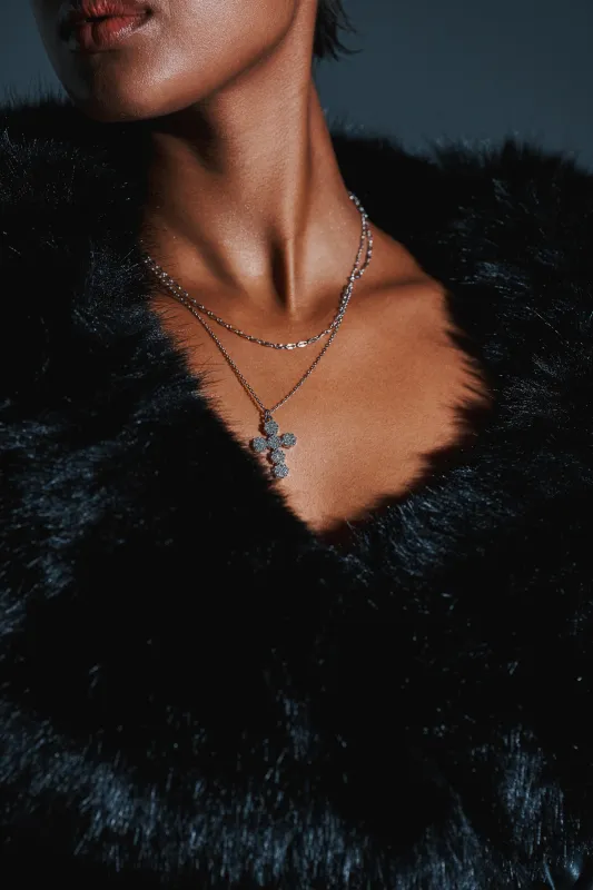 CROSS NECKLACE sold by AKIRA