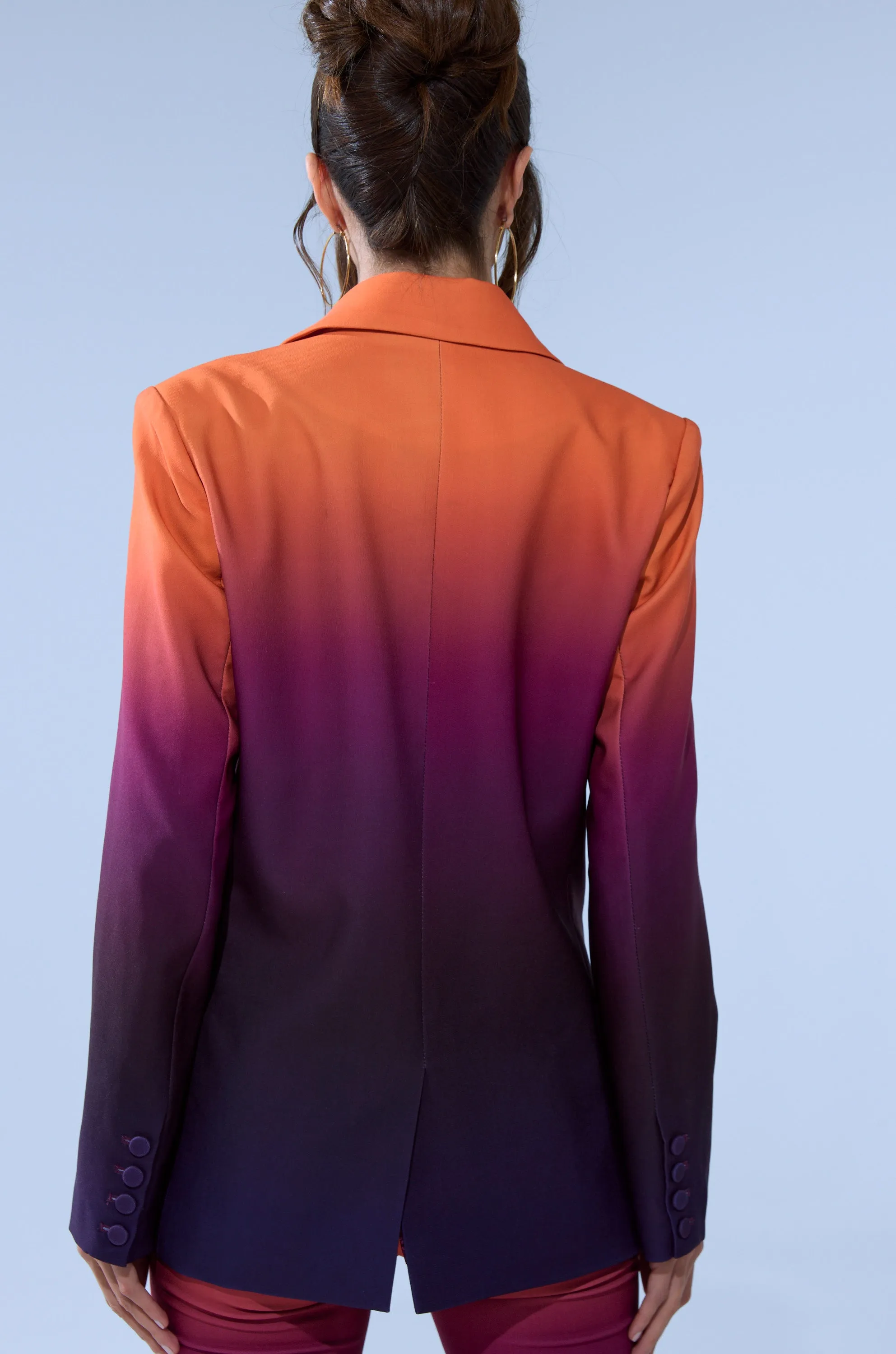RISE AND SHINE OMBRE BLAZER sold by AKIRA product image thumbnail 5