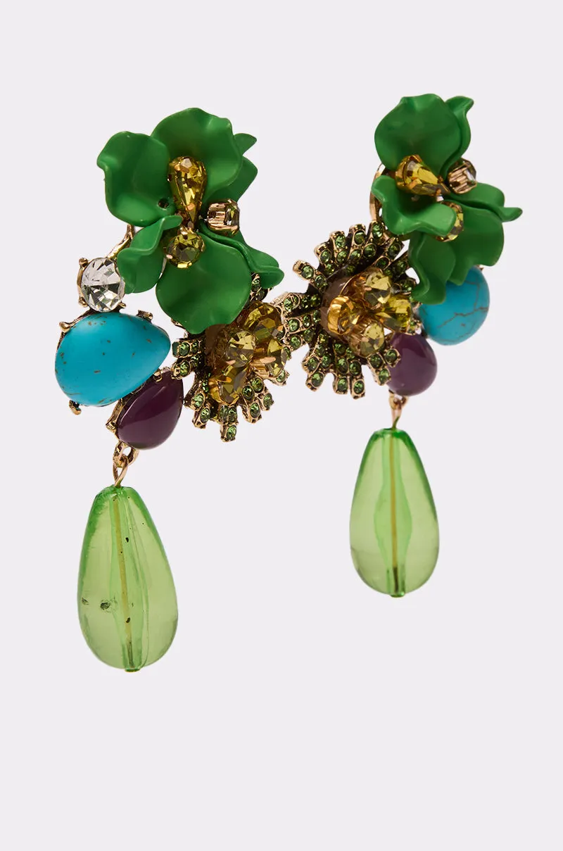 GREEN GLORY EARRING sold by AKIRA product image thumbnail 3