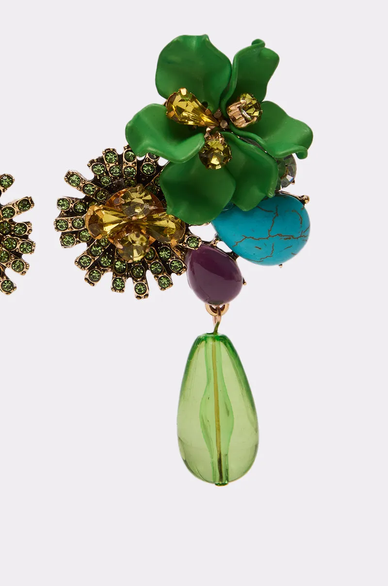 GREEN GLORY EARRING sold by AKIRA product image thumbnail 4