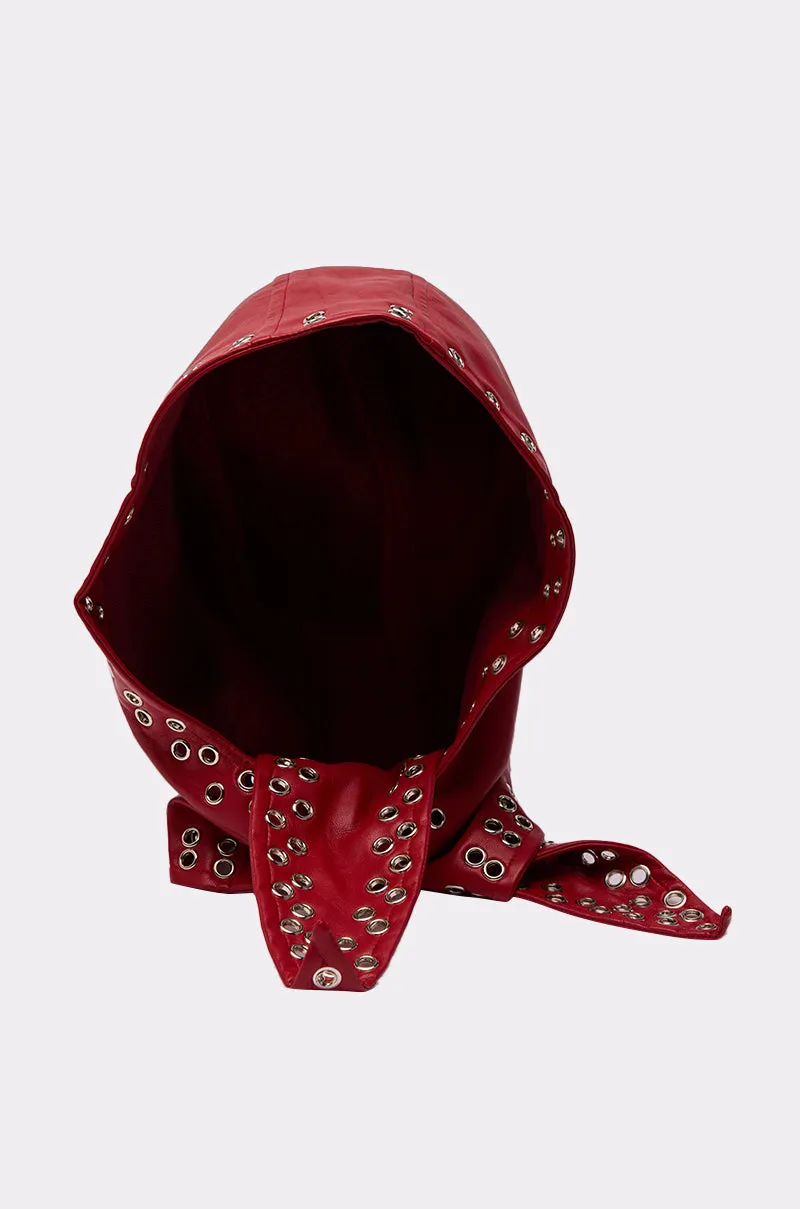 BUCKLE UP PU HEADSCARF sold by AKIRA product image thumbnail 5