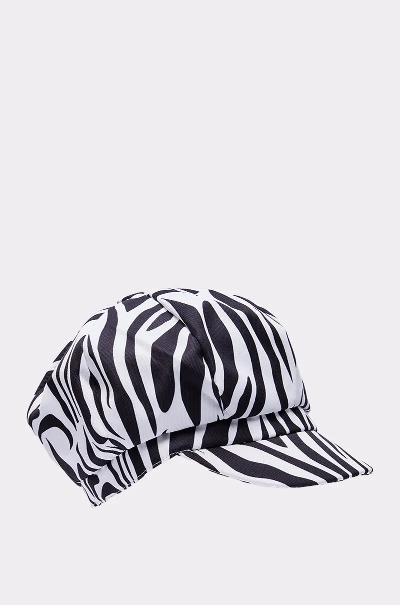 ZEBRA LUXE BRIM HAT sold by AKIRA product image thumbnail 4