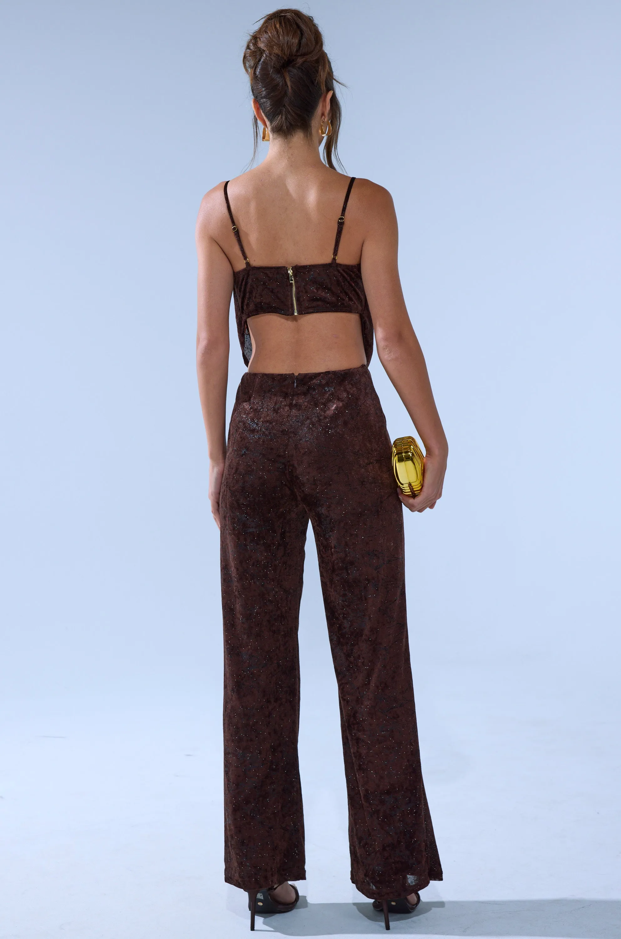 MELANY COWL NECK JUMPSUIT sold by AKIRA product image thumbnail 5